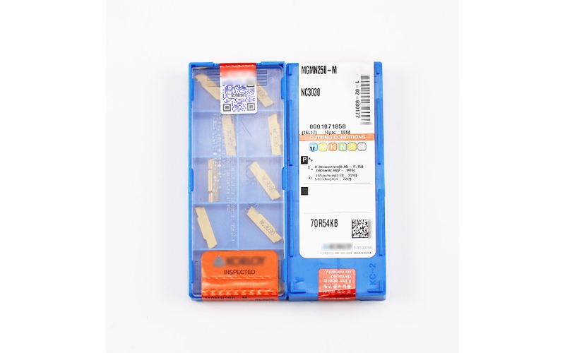 克洛伊數(shù)控刀片MGMN250-M NC3030加工鋼件