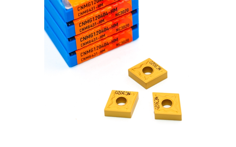 數控刀片 加工鋼件,CNMG120404-VM NC3030,全新克洛伊刀具