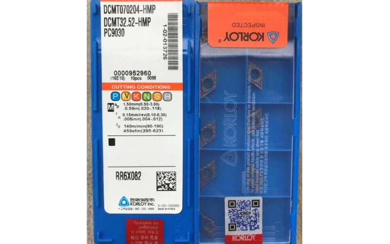 克勞伊菱形車刀片DCMT070208-HMP NC5330克勞伊刀具山東代理