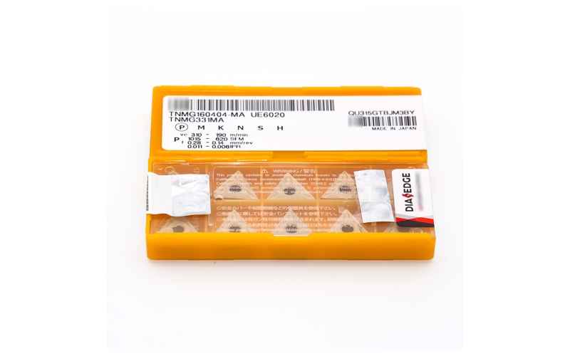 批發(fā)三菱車刀片TNMG160404-MA UE6020加工鋼件