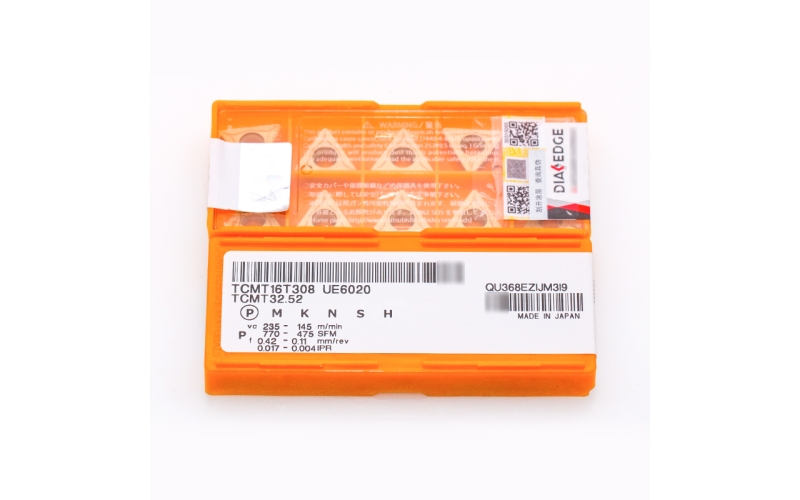 原裝日本三菱車削刀片TCMT16T308 UE6020加工鋼件