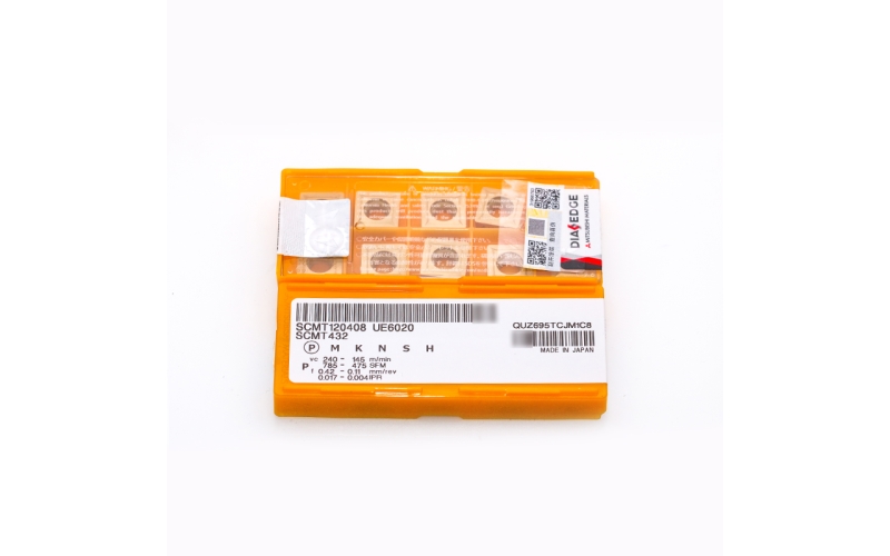 正品三菱車削刀片SCMT120408 UE6020加工鋼件