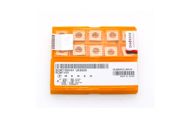 正品三菱數控刀片SCMT120404 UE6020加工鋼件