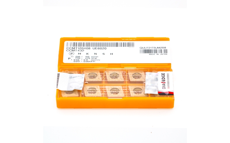 三菱車刀片CCMT120408 UE6020加工鋼件