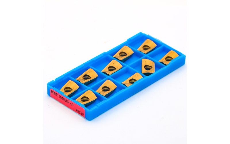 京瓷數控刀片 銑刀片 BDMT170408ER-JT CA6535 耐熱合金 不銹鋼加工